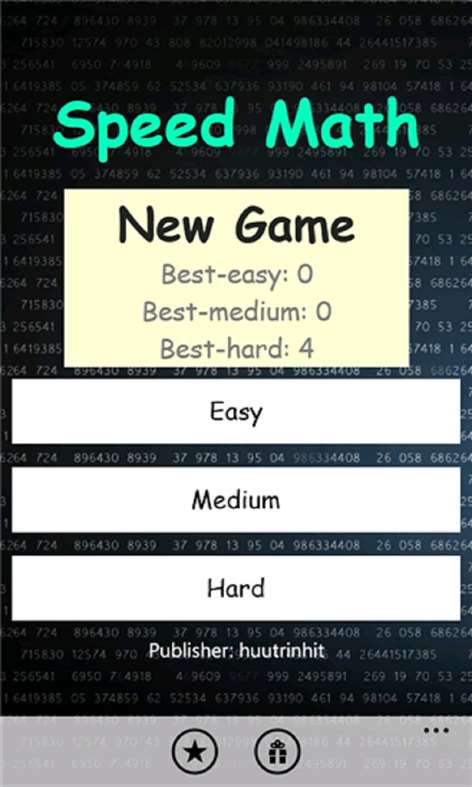 Speed Math Screenshots 1