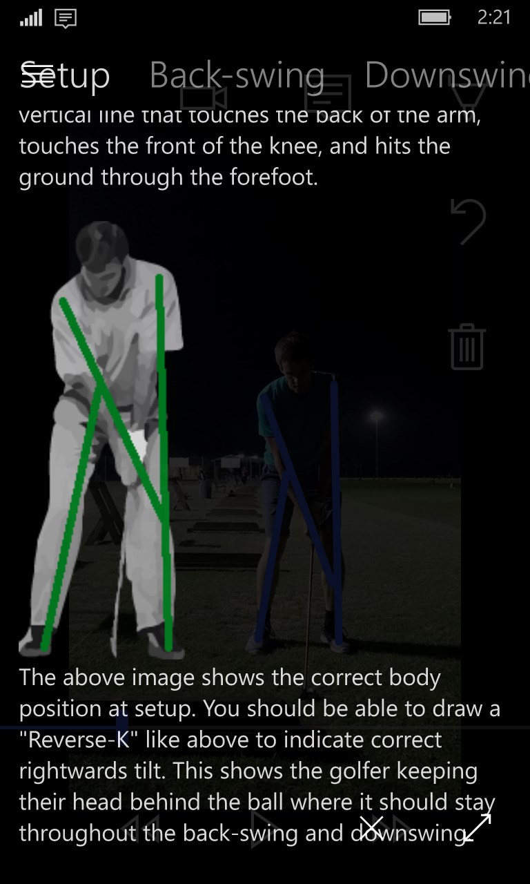 Golf Swing Video Review for Windows 10