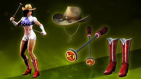 Retro Orchid Cowgirl Set