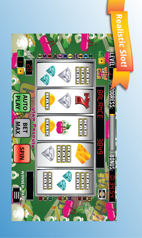 Mega Cash Slots Free Slot Machine Screenshots 1