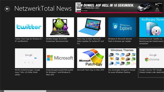 NetzwerkTotal News screenshot 1