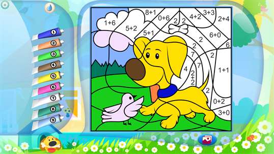 Color by Numbers - Dogs screenshot 1