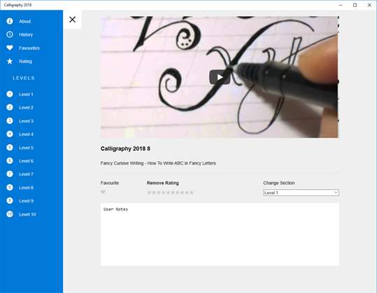 Free Calligraphy Software : Calligraphy and Lettering Generator ️ – XOUM