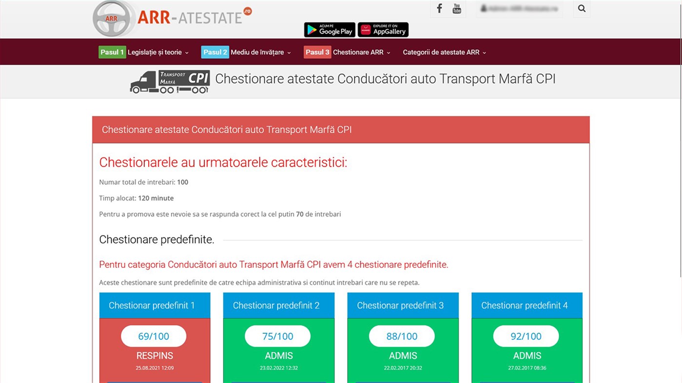 #6. ARR Atestate (Windows) 게시자: Școala Rutieră