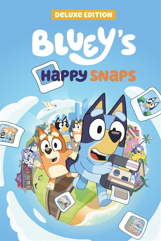 Box shot of Bluey's Happy Snaps: Deluxe Edition