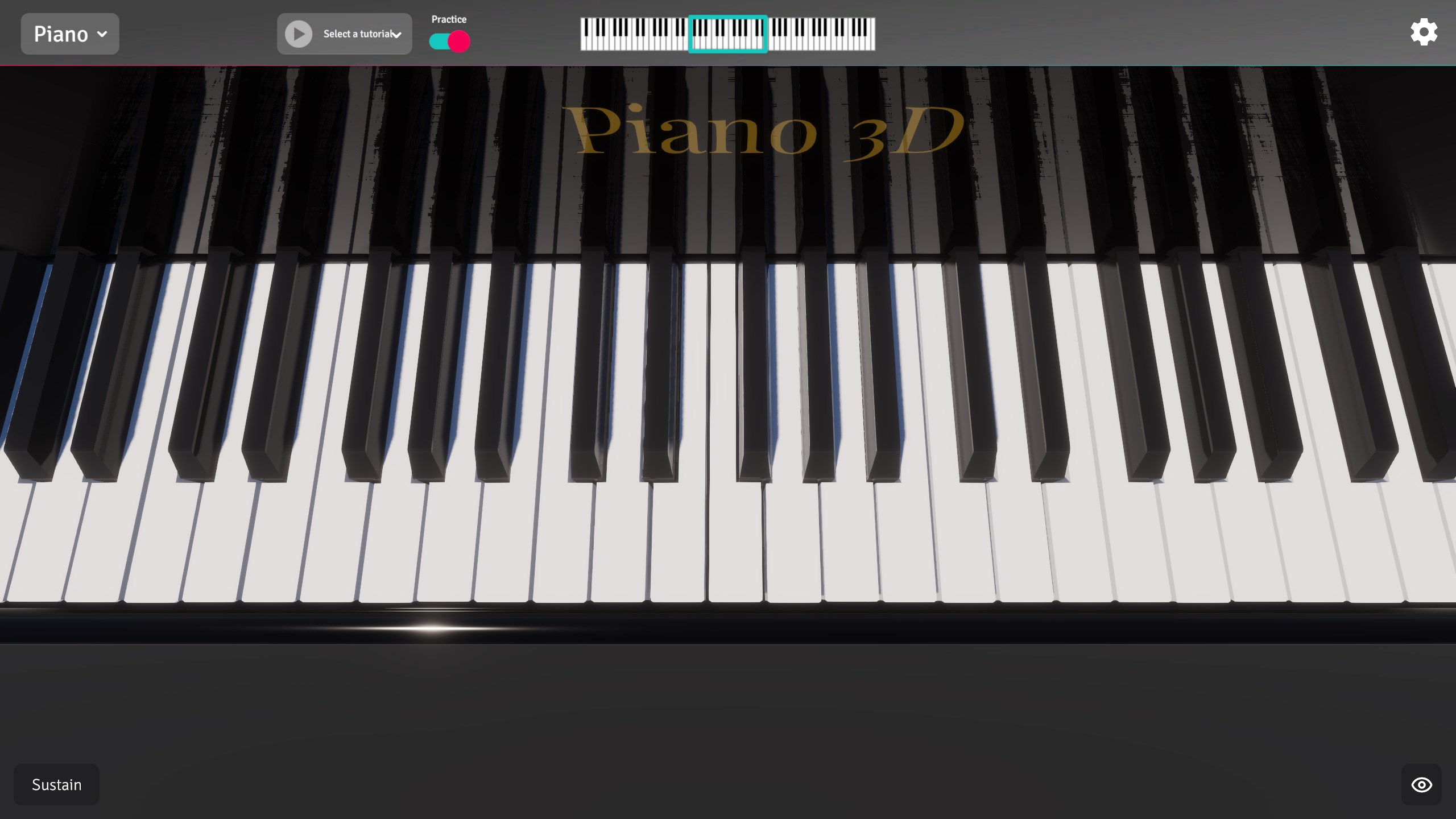 Piano 3D screenshot