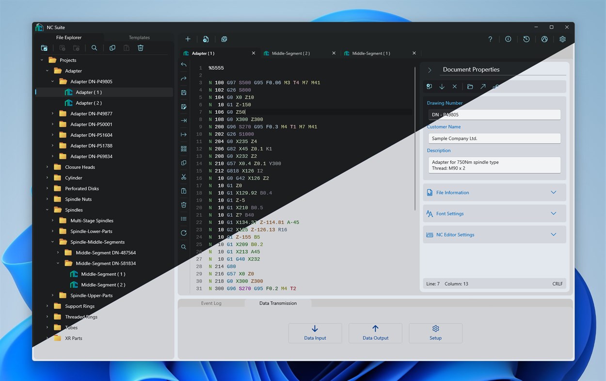 #2. NC Suite (Windows) Podle: Hans Philipp Zimmermann