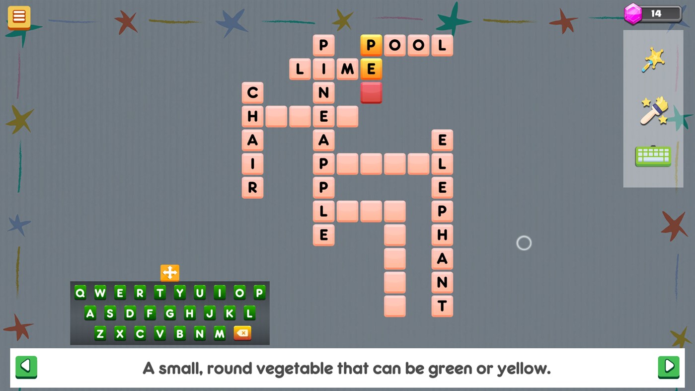#4. Kids' Smarty Crosswords for PC & XBOX (Xbox) By: PandaSoftwares