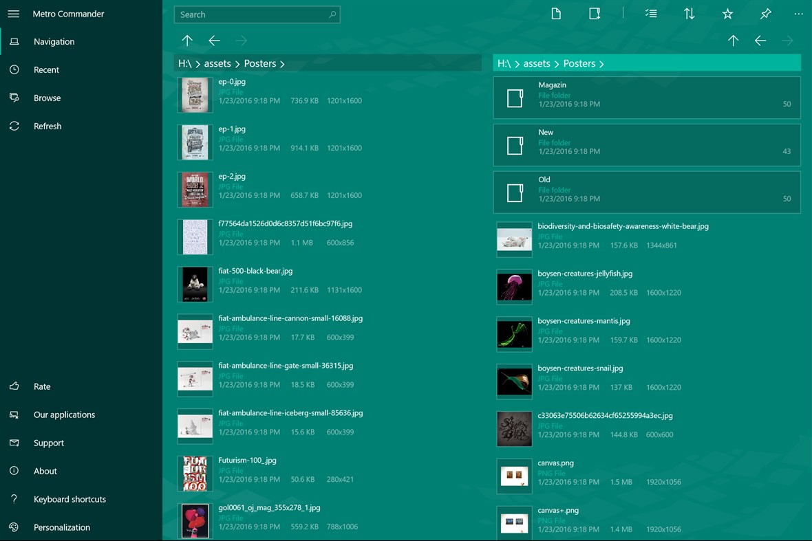 #1. Metro Commander (Windows) Oleh: Finebits OÜ