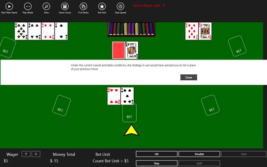 Real Deal Blackjack Training screenshot 4