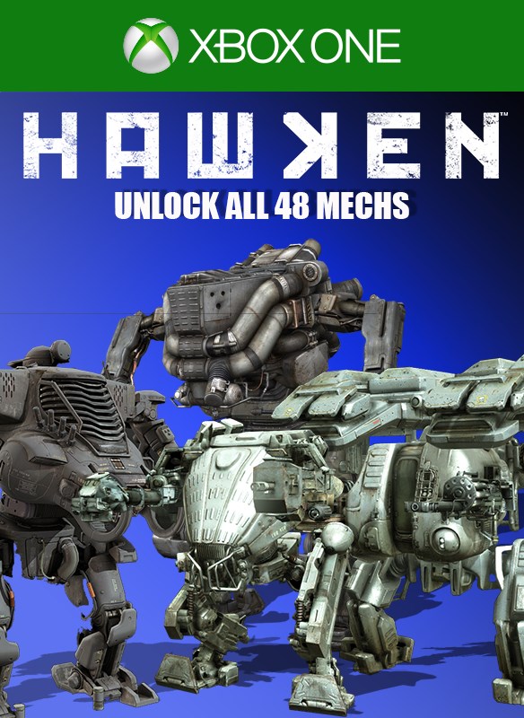HAWKEN - Pacote "Desbloqueia todos os Mechs "