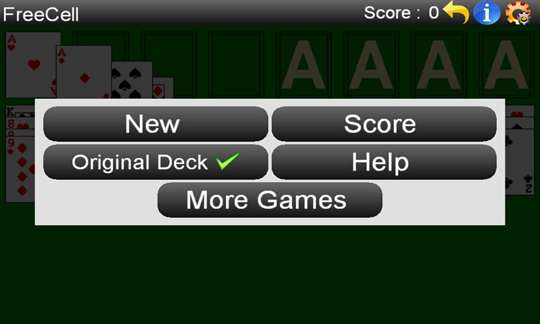 FreeCell Solitaire (Free) screenshot 2