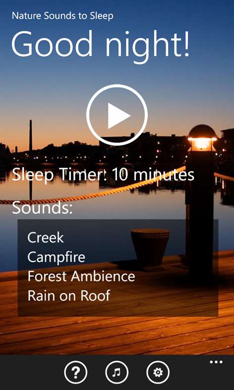 Sounds to Sleep Screenshots 1