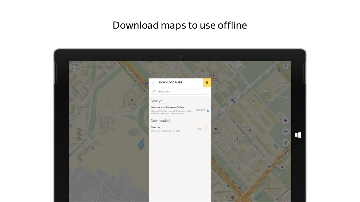 #8. Yandex.Maps (Windows) De: Yandex