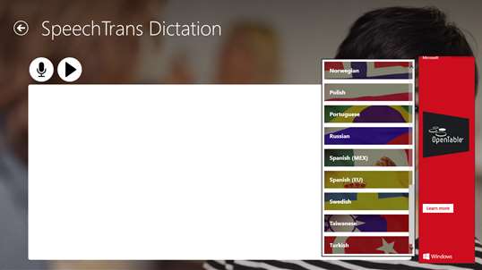 SpeechTrans Dictation screenshot 2