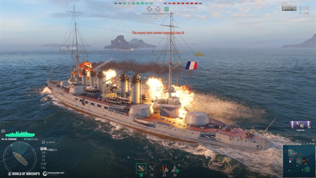 World of Warships – Vive la France! screenshot 1