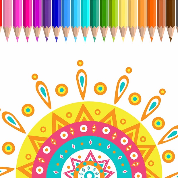 Mandala Coloring Book For Kids