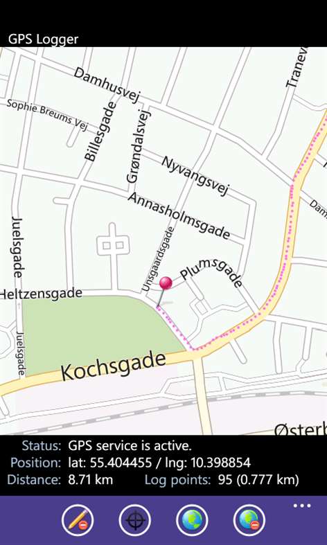 GPS Logger Screenshots 2