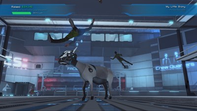 Goat Simulator Waste Of Space DLC — скриншот 17