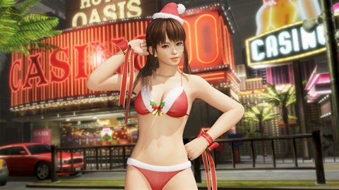 DOA6 Mikołajowe Bikini - Leifang