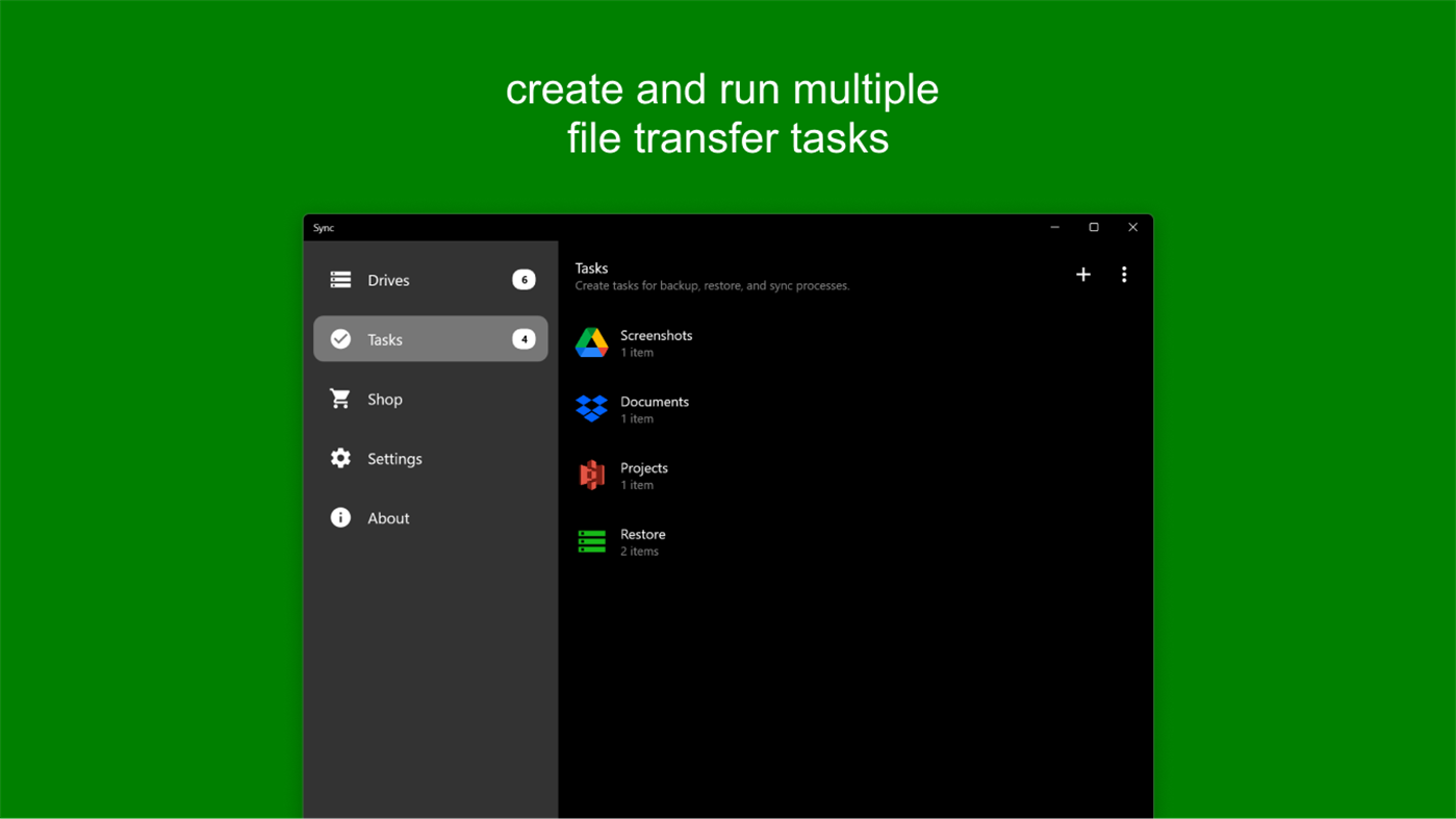 #4. Sync (Windows) Ved: Miciniti Ventures