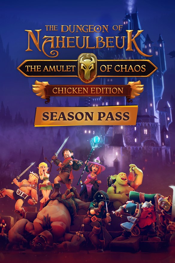 The Dungeon of Naheulbeuk: The Amulet of Chaos - Season pass Xbox Series X|S and Xbox One cover art