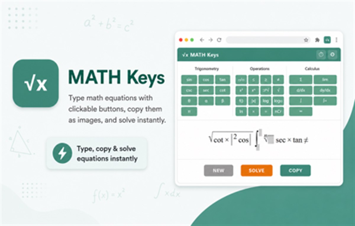 MATH Keys