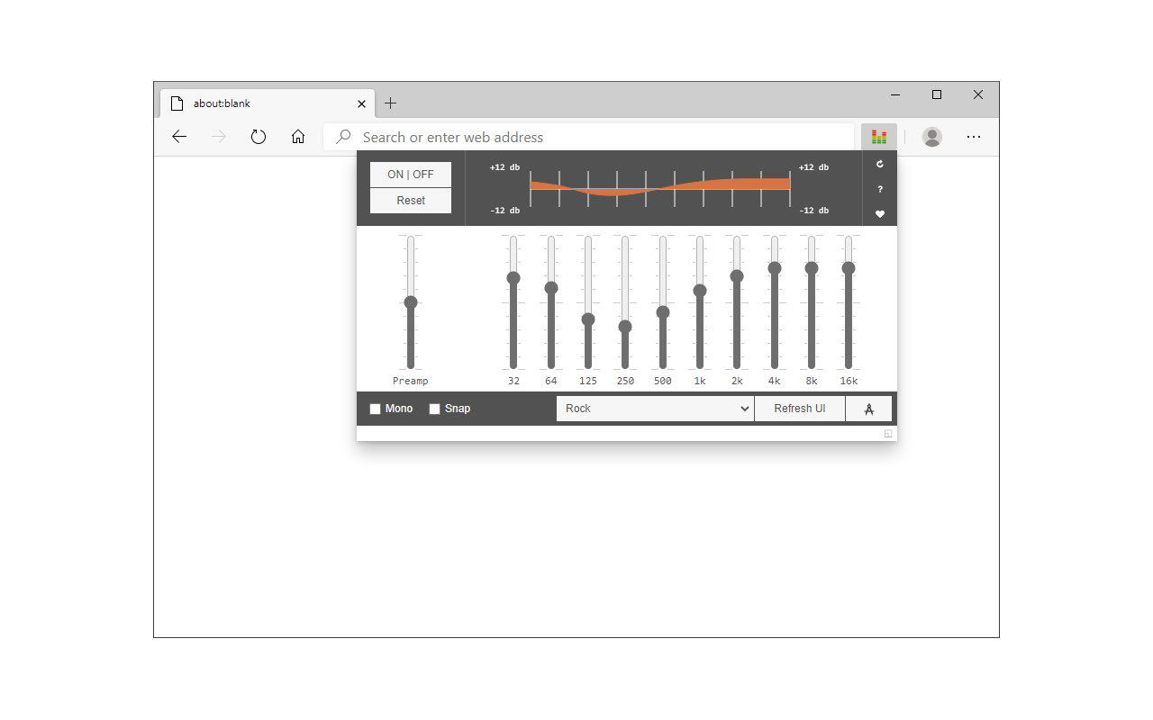 Gå tilbage fællesskab censur Audio Equalizer - Microsoft Edge Addons