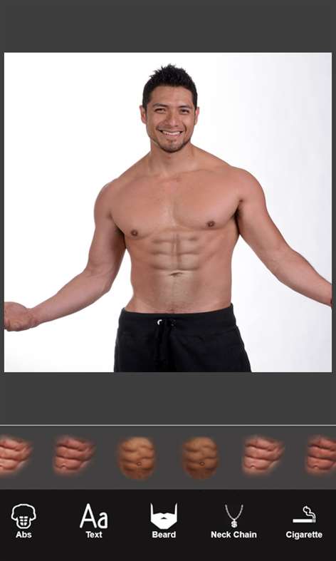 Six Pack Photo Editor Screenshots 2