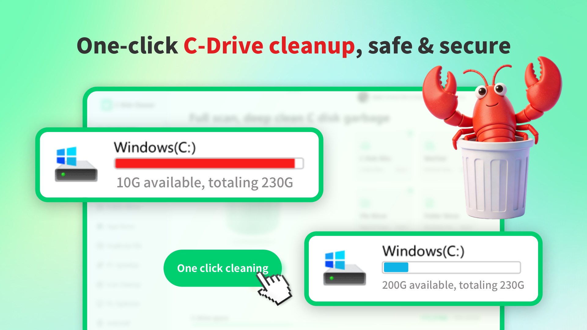 PC Cleaner - Free Up Space & Disk Cleanup screenshot