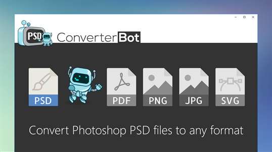 PSD Converter Bot screenshot 1