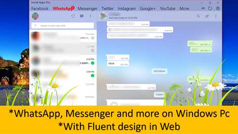 Social Apps Messenger Screenshots 1