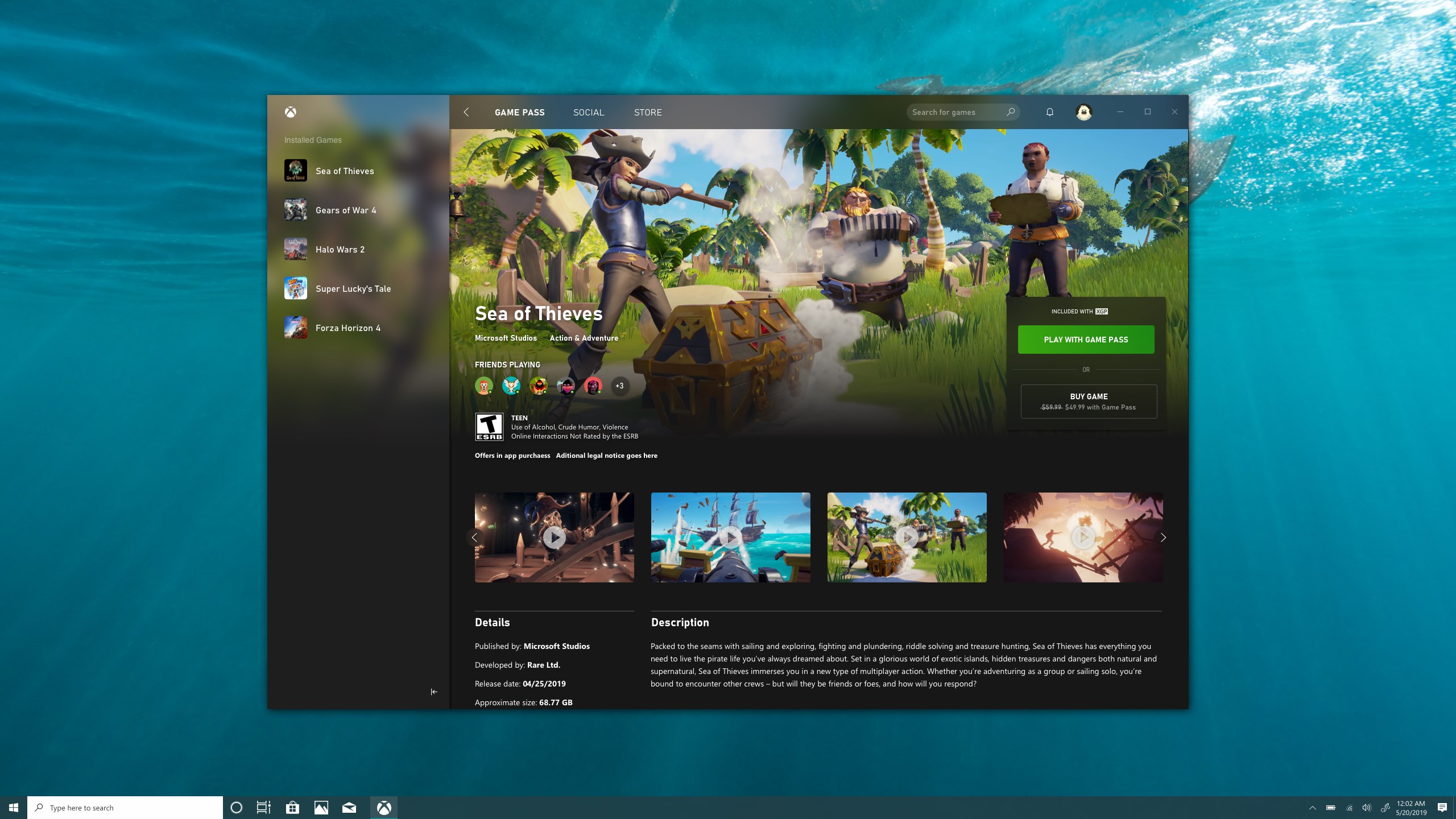 xbox pc game store