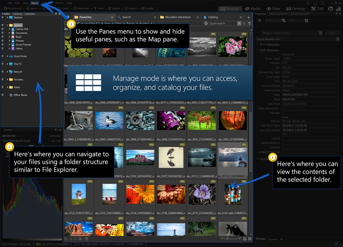 #1. ACDSee Photo Studio Ultimate (Windows) Με: ACD Systems International Inc.