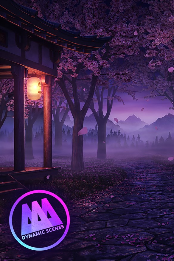 AAA Dynamic Scenes - Sakura Garden Dynamic Scene Xbox Series X|S and Xbox One cover art