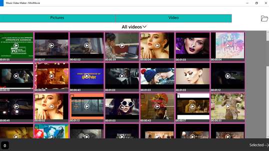 Music Video Maker : MiniMovie screenshot 1
