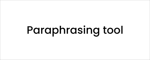 Paraphrasing Tool marquee promo image