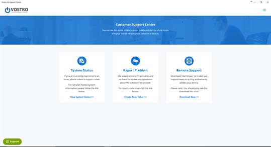 Support Centre - Hixon Group screenshot 1