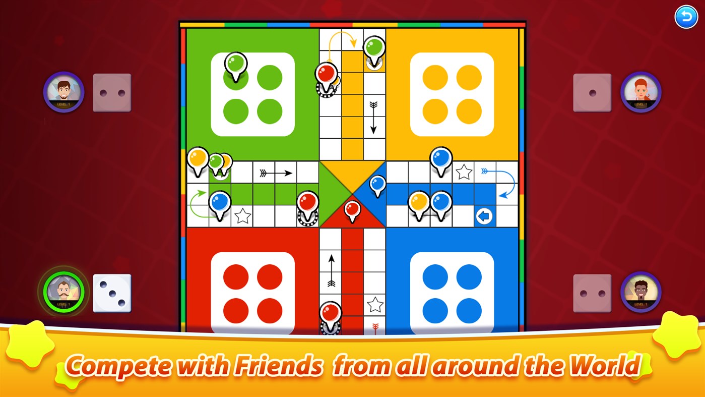 #5. Ludo Stars! (Windows) 由: Card Guru Game Studios