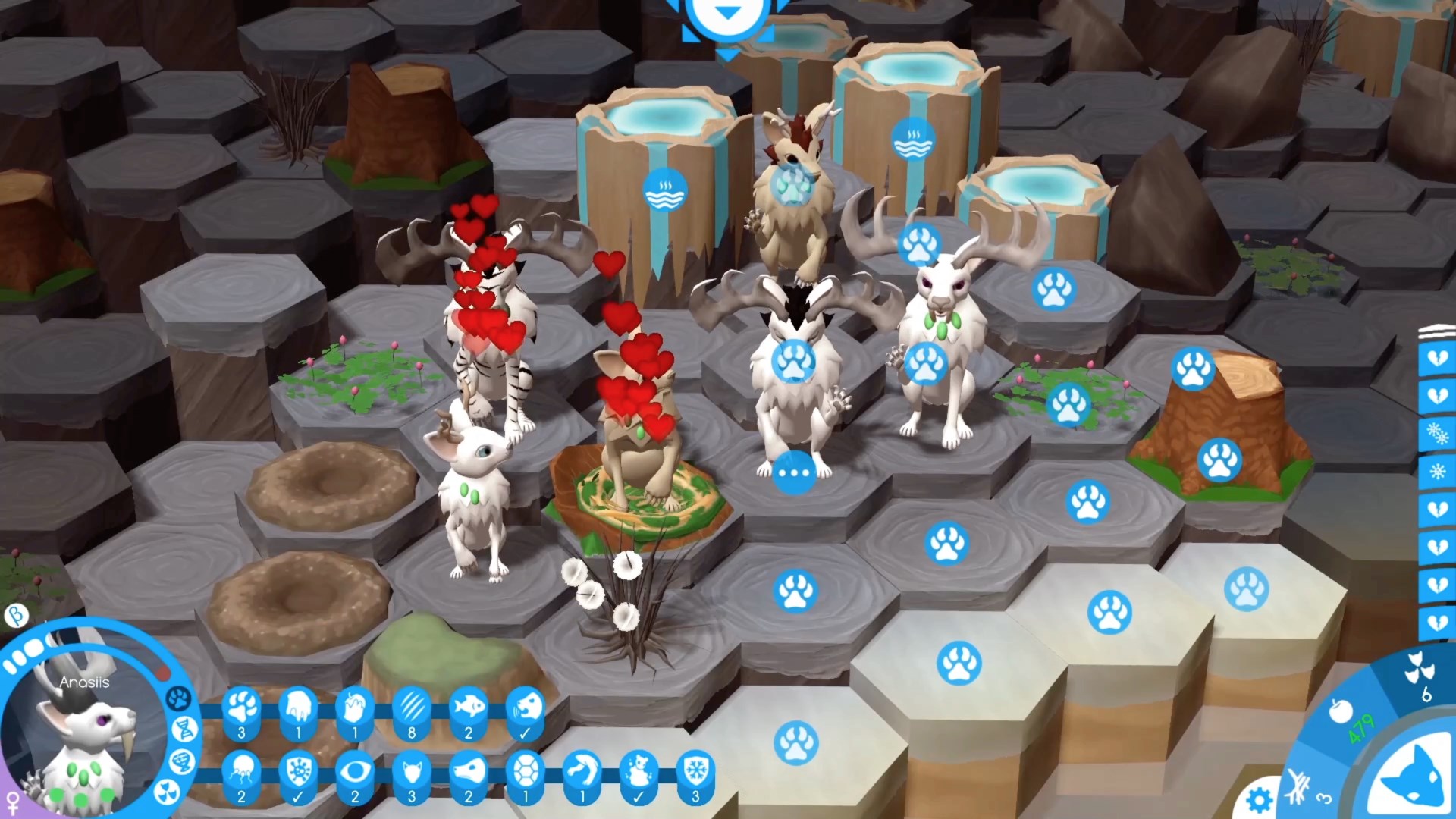 Niche - a genetics survival game screenshot thumbnail video