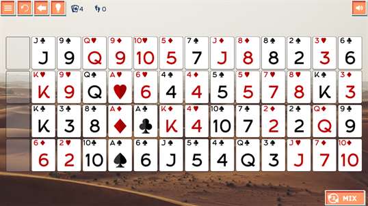 Solitaire Spaces screenshot 1