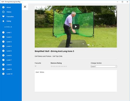 Golf - Driving And Long Iron Play screenshot 3
