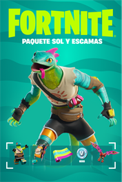 Fortnite: paquete Sol y escamas