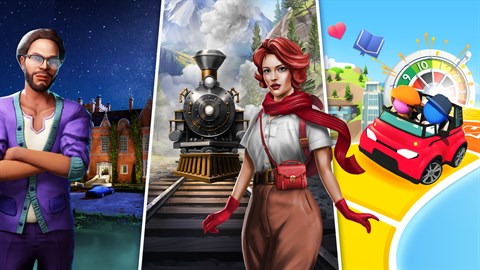 Ticket to Ride, Clue and The Game of Life 2 - Classic Board Game Bundle