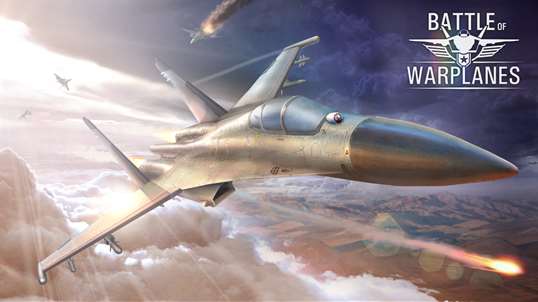 Battle of Warplanes: Airplane Games War Simulator screenshot 1
