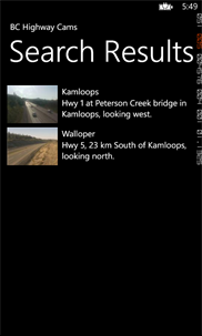 BC Highway Cams screenshot 3
