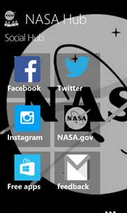 NASA Hub screenshot 1