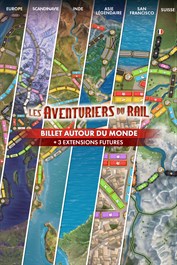 Les Aventuriers du Rail®: Billet autour du monde