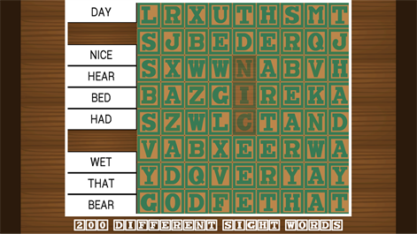 Word Owl's Word Search - First Grade (Sight Words) Screenshots 2