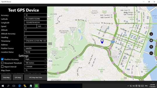 Test GPS Device screenshot 1